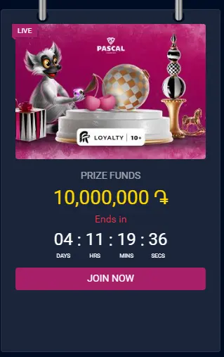 Pascal Toernooien van Vbet